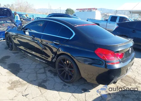 2013 BMW 640I Gran Coupe из США, поврежденный, VIN WBA6A0C53DDZ04323